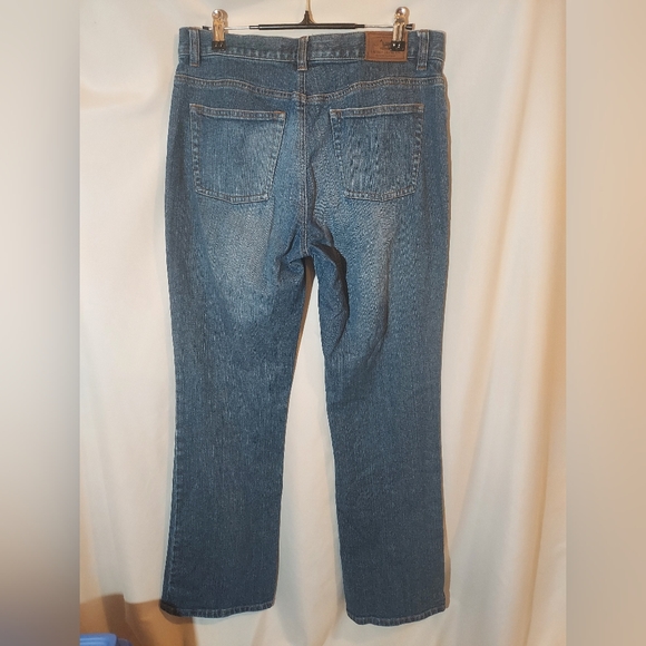 Ralph Lauren Women's Boot Cut Jeans in Blue - Picture 2 of 8